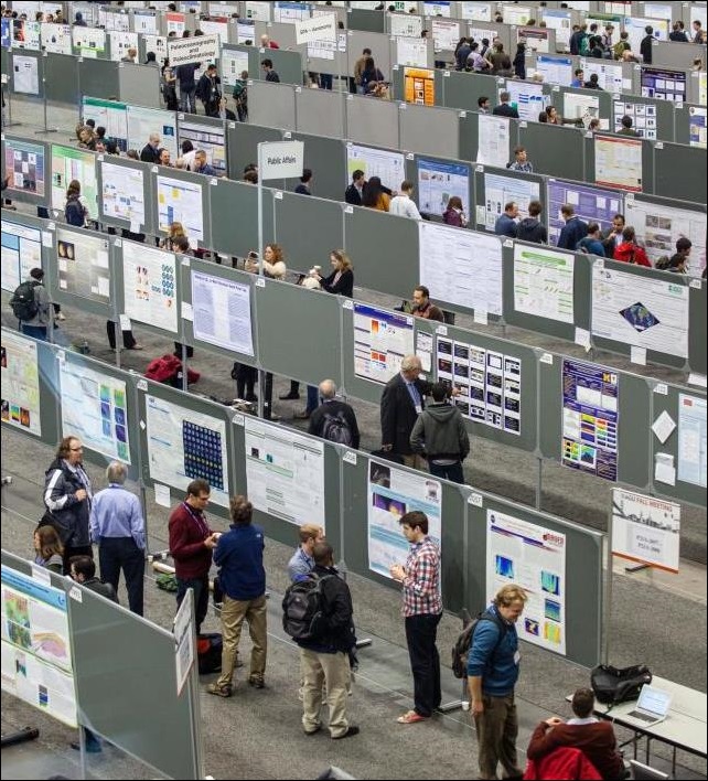 section of Poster Hall section of Poster Hall